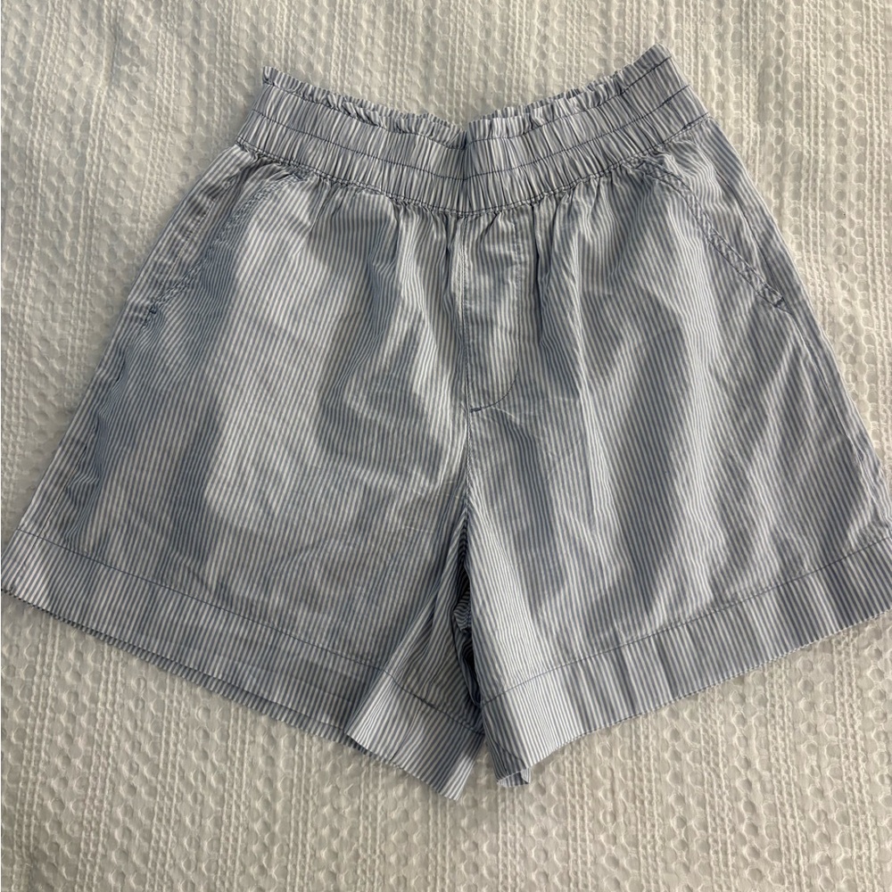 Aerie Striped Blue Women's Shorts